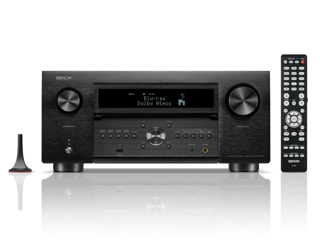 Denon AVC-A10H 13.4 Channel 8K AV Receiver | Dolby Atmos, DTS:X Pro, HEOS Built-In, 150W Per Channel