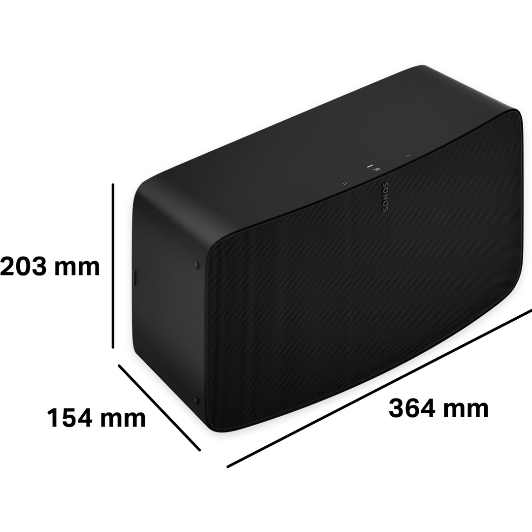 Sonos Five Premium Wireless Hi-Fi Speaker with Deep Bass, Wi-Fi & Line-In