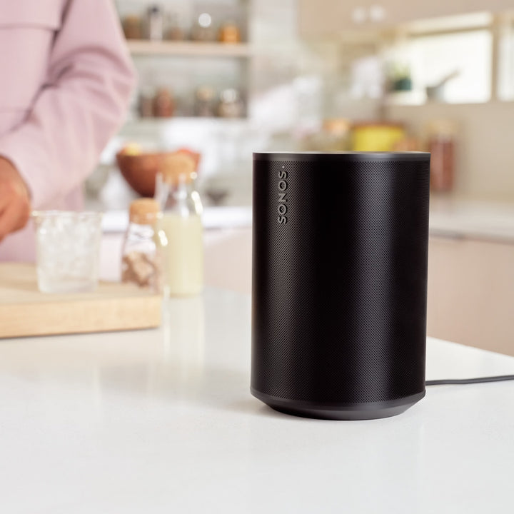 Sonos Era 100 Wireless Smart Speaker with Bluetooth, WiFi, Voice Control & Rich Stereo Sound