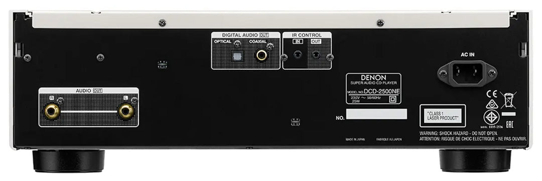 Denon DCD-2500NE SACD/CD Player | High-End Audiophile Disc Player