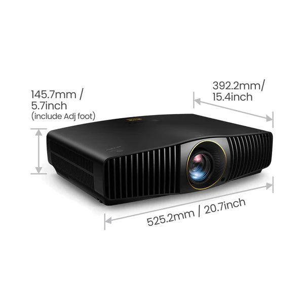 BenQ W5850 4K UHD Laser Projector | Premium Home Theater Projector with HDR-PRO