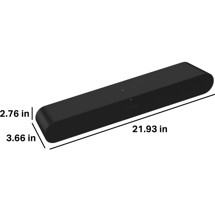 Sonos Ray Compact Smart Soundbar for TV, Movies, Gaming & Music Streaming