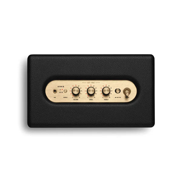 Marshall Acton III Bluetooth Speaker | Compact Wireless Home Speaker with Powerful Sound