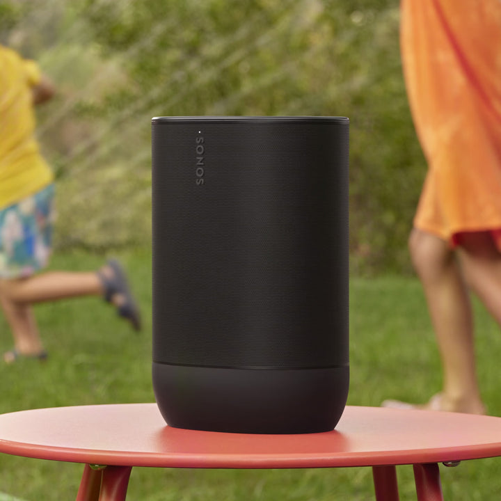 Sonos Move 2 Portable Wireless Speaker with Bluetooth, Wi-Fi, Stereo Sound & IP56 Durability