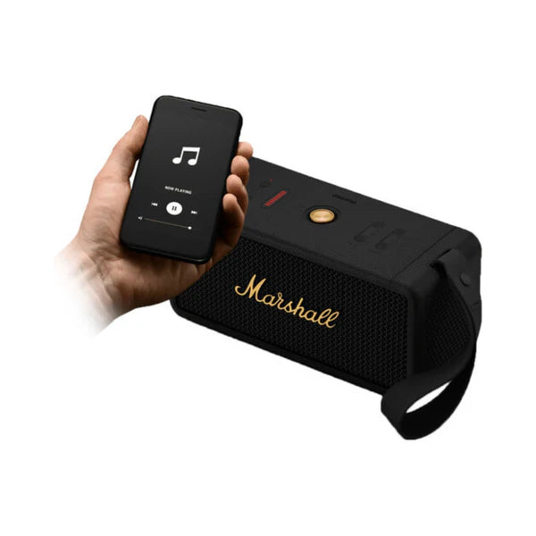 Marshall Middleton Portable Bluetooth Speaker | True Stereophonic Sound, IP67 Waterproof & 20+ Hours Playtime