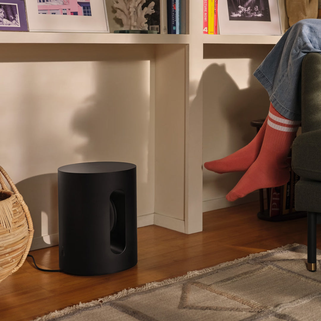 Sonos Sub Mini Wireless Subwoofer for Deep Bass | Home Theater & Music Audio Enhancement