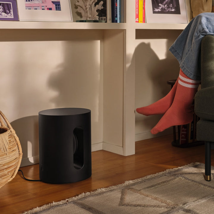 Sonos Sub Mini Wireless Subwoofer for Deep Bass | Home Theater & Music Audio Enhancement