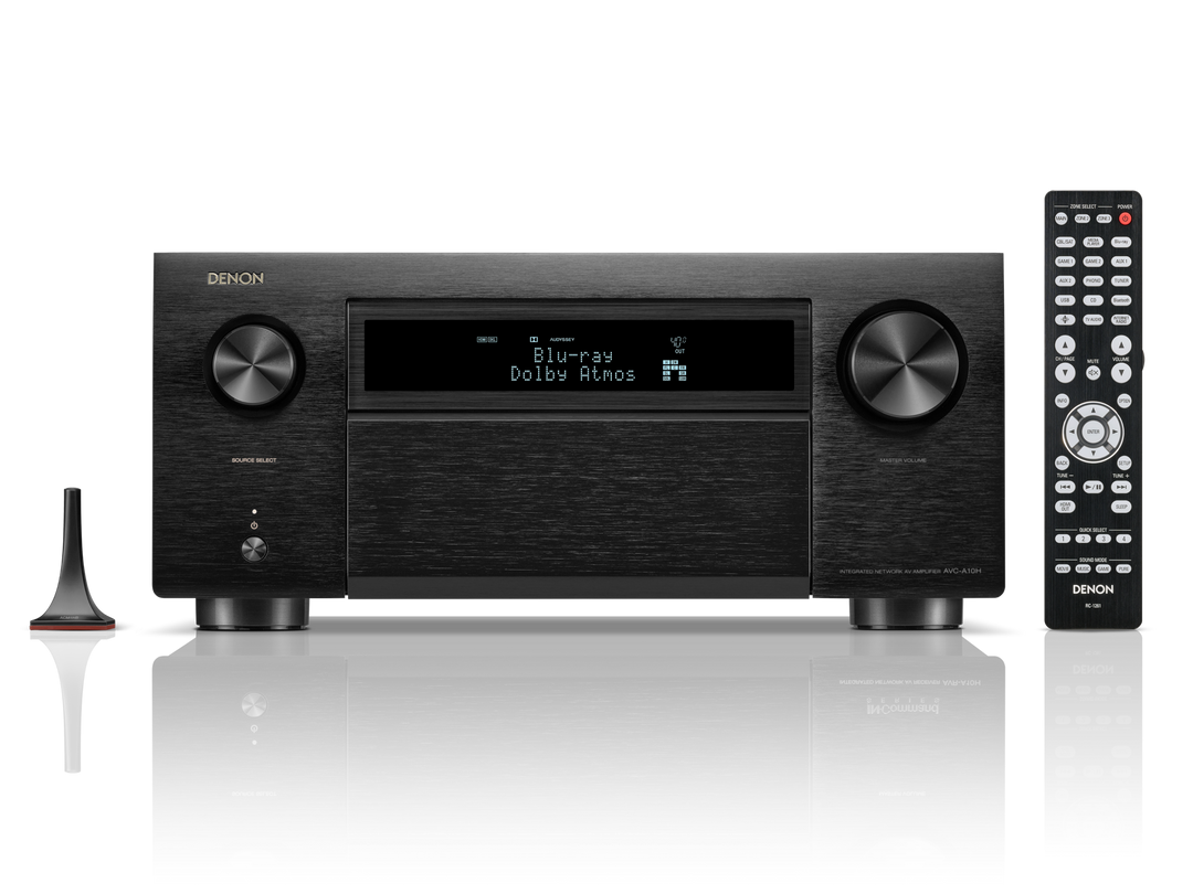 Denon AVC-A10H 13.4 Channel 8K AV Receiver | Dolby Atmos, DTS:X Pro, HEOS Built-In, 150W Per Channel
