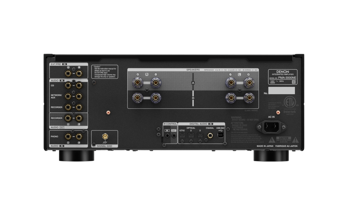Denon PMA-3000NE Integrated Amplifier | High-End Audiophile Stereo Amplifier