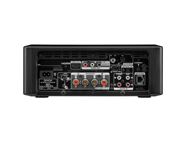 Denon RCD-N12 Network CD Receiver | HEOS Built-In Compact Hi-Fi System