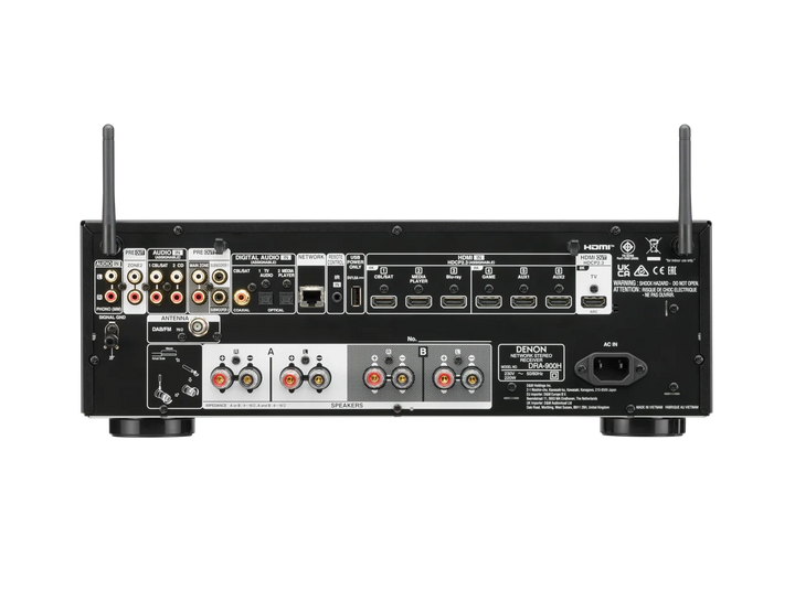 Denon DRA-900H 2.2 Channel Network Stereo Receiver | HEOS Built-In & 8K HDMI