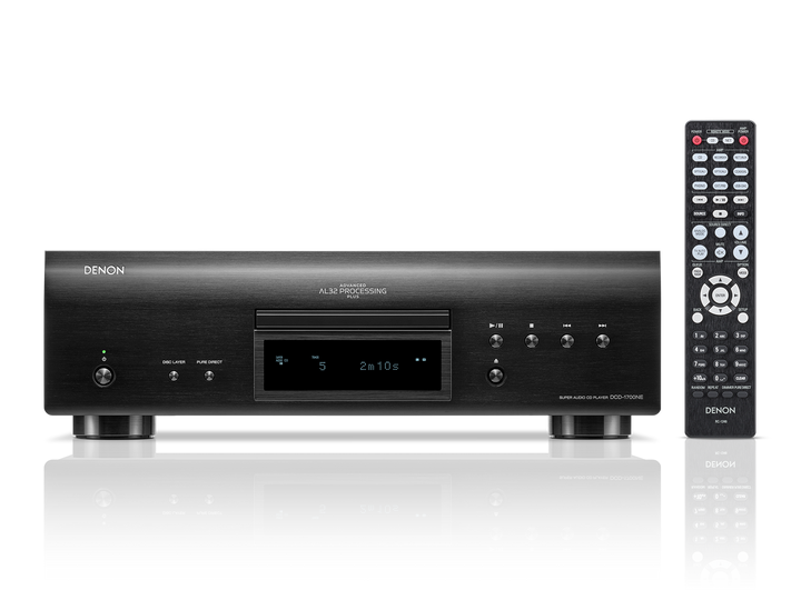 Denon DCD-1700NE SACD/CD Player | Premium Hi-Fi Disc Player