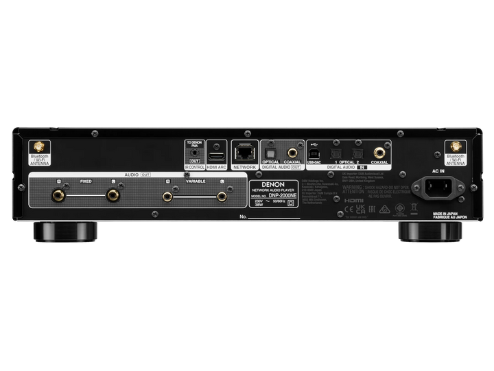 Denon DNP-2000NE Network Audio Player | Hi-Res Music Streamer with HEOS Built-In