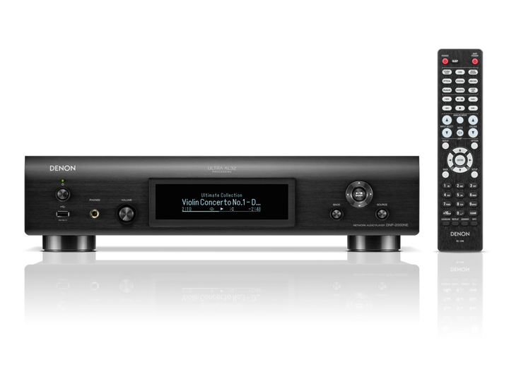 Denon DNP-2000NE Network Audio Player | Hi-Res Music Streamer with HEOS Built-In