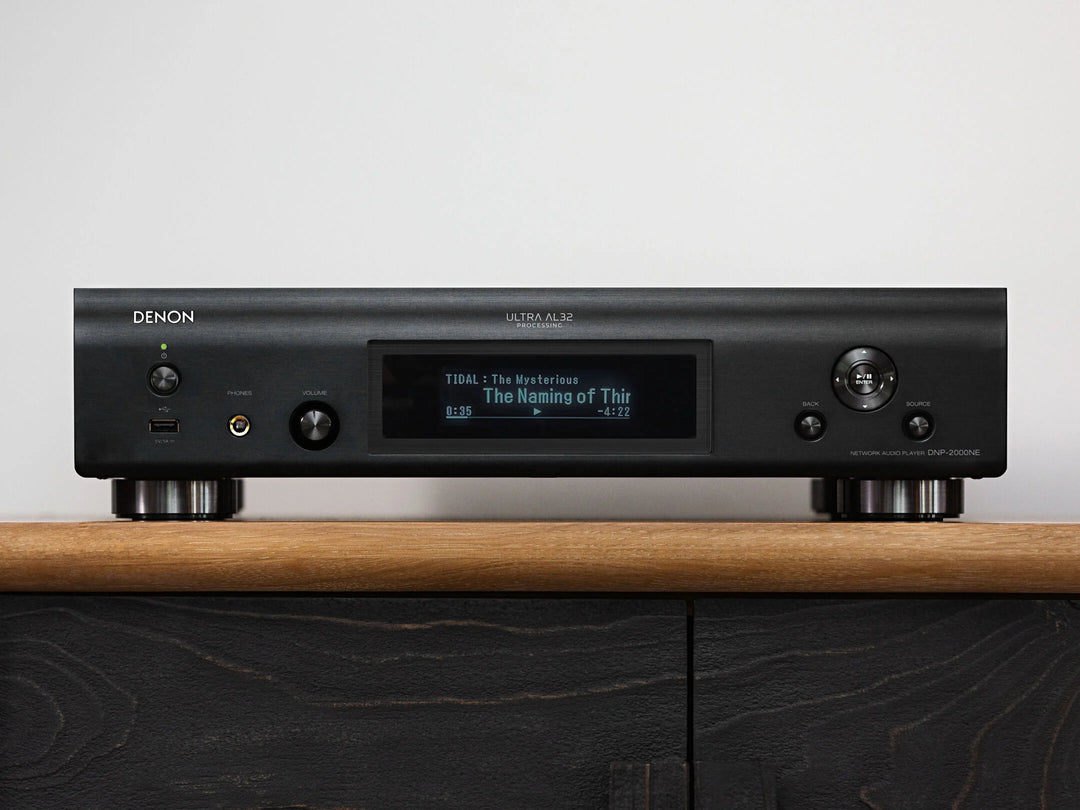 Denon DNP-2000NE Network Audio Player | Hi-Res Music Streamer with HEOS Built-In
