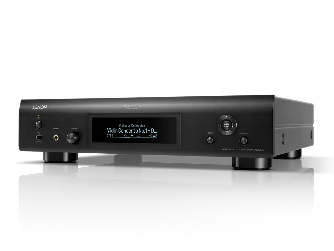 Denon DNP-2000NE Network Audio Player | Hi-Res Music Streamer with HEOS Built-In