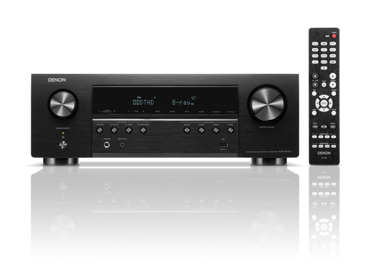 Denon AVR-S670H 5.2 Channel 8K AV Receiver | HEOS Built-In Home Theater Receiver