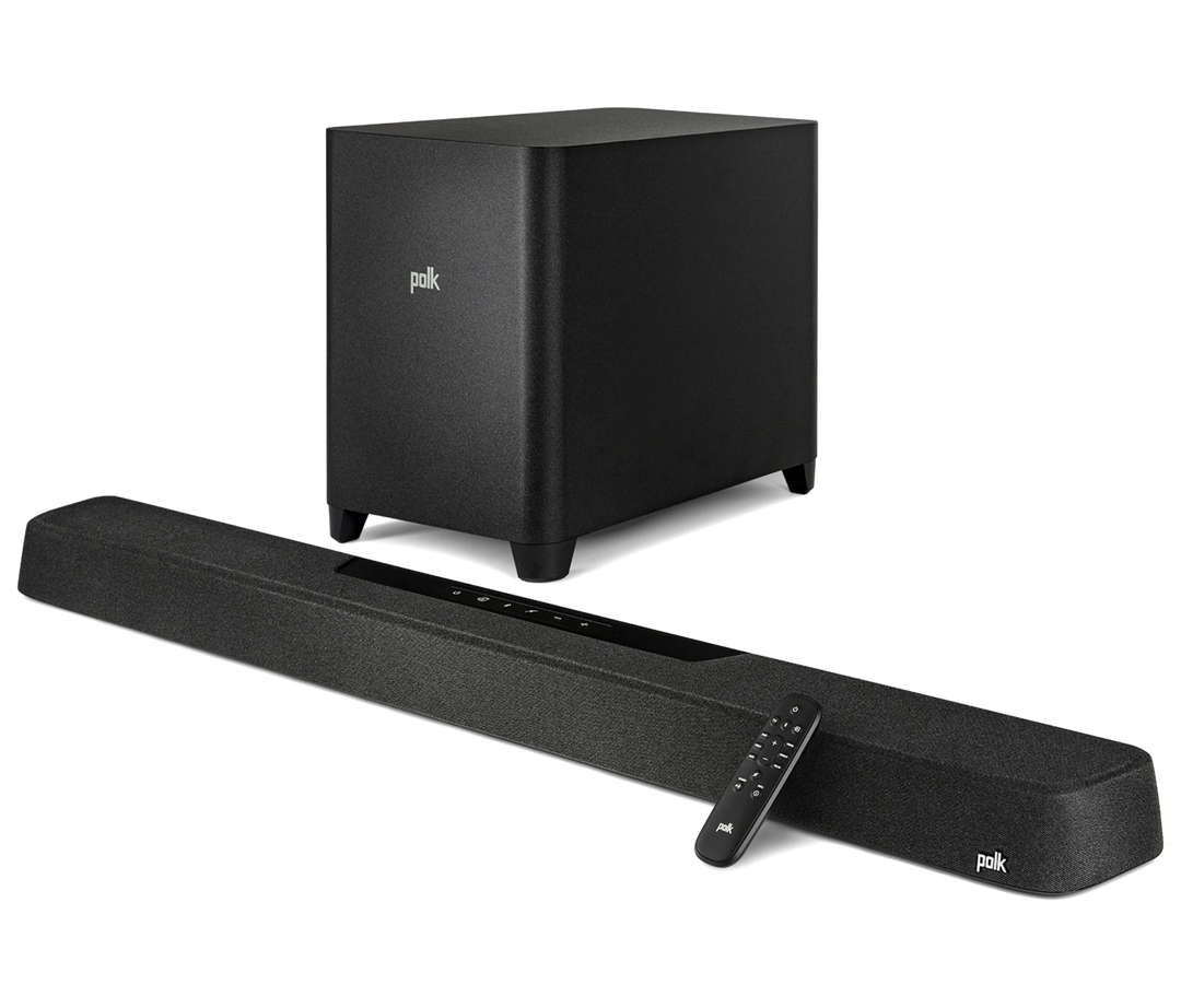 Polk MagniFi Max AX Soundbar System | Dolby Atmos & DTS:X Home Theater Audio