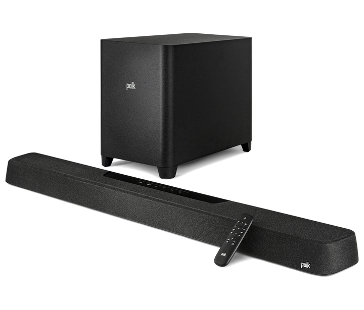 Polk MagniFi Max AX Soundbar System | Dolby Atmos & DTS:X Home Theater Audio
