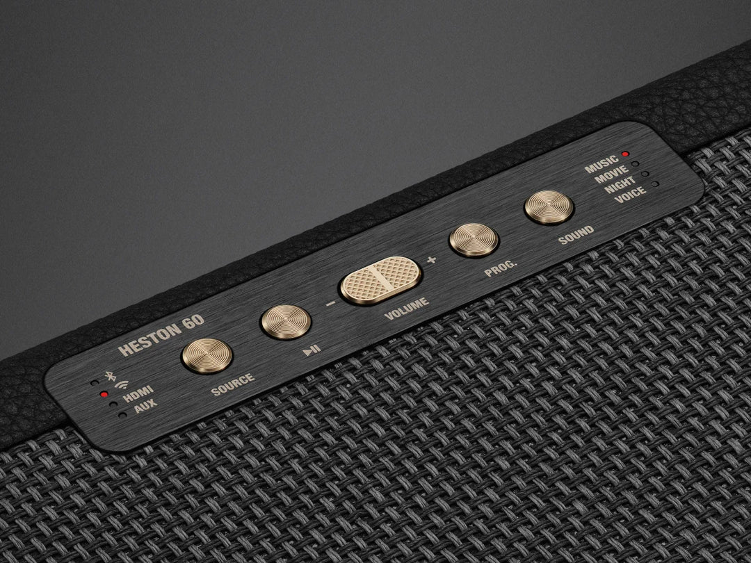 Marshall Heston 60 Dolby Atmos Soundbar with Wi-Fi & Bluetooth | Premium Home Theater Audio