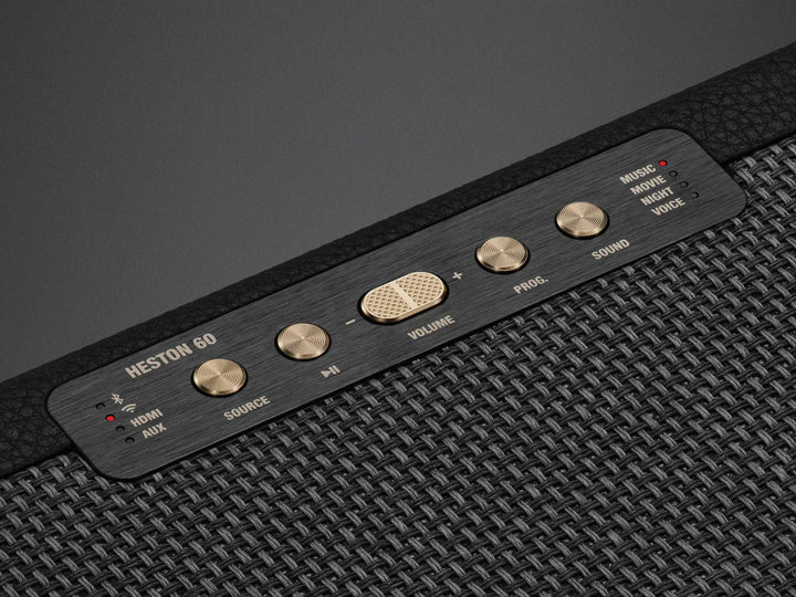 Marshall Heston 60 Dolby Atmos Soundbar with Wi-Fi & Bluetooth | Premium Home Theater Audio