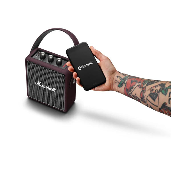 Marshall Stockwell II Portable Bluetooth Speaker | 20+ Hours Playtime, IPX4 Waterproof & 360° Sound
