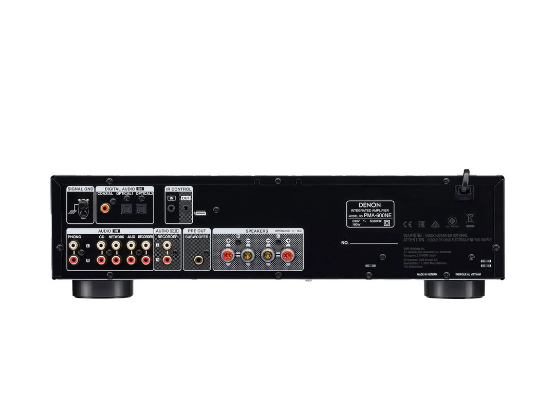 Denon PMA-600NE Integrated Amplifier | Bluetooth Hi-Fi Stereo Amplifier