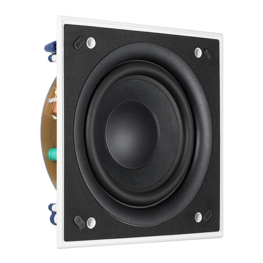 KEF Ci200QSb-THX In-Wall Subwoofer | THX Certified Architectural Subwoofer for Home Theater Systems