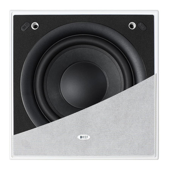 KEF Ci200QSb-THX In-Wall Subwoofer | THX Certified Architectural Subwoofer for Home Theater Systems