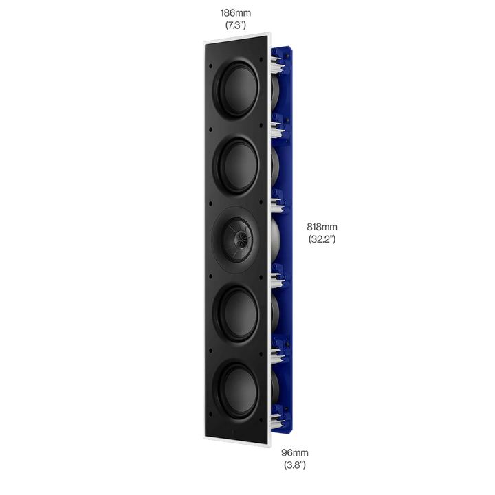 KEF Ci5120QLM-THX In-Wall Speaker | THX Certified Ultra Architectural Home Theater Speaker
