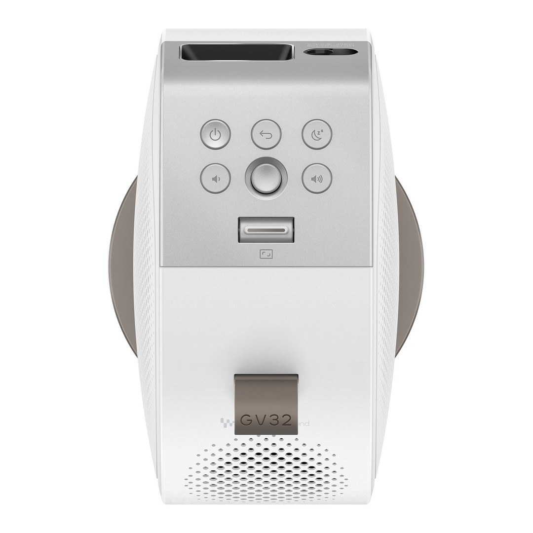 BenQ GV32 Portable Smart Projector | Full HD 1080p, Google TV, Built-in Speakers & Wireless Streaming