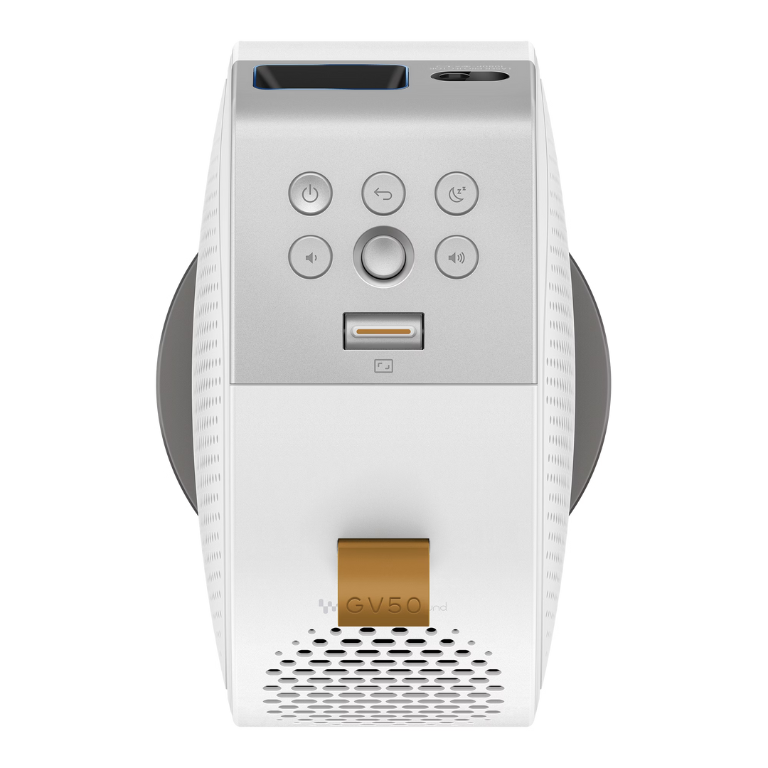 BenQ GV50 Portable Laser Projector | Full HD 1080p, Google TV, 500 ANSI Lumens, Smart Ceiling Projection