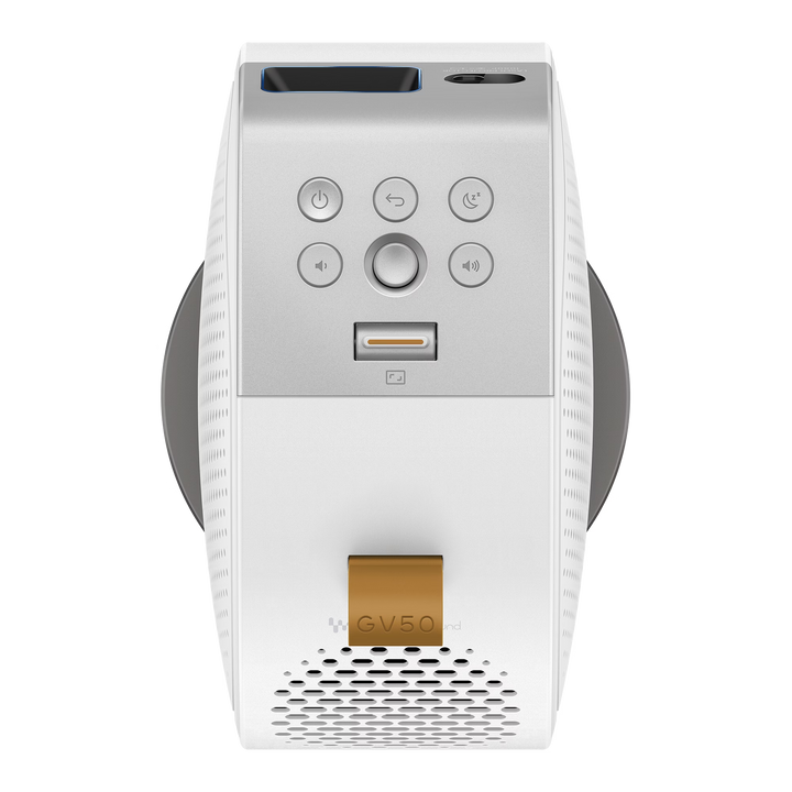 BenQ GV50 Portable Laser Projector | Full HD 1080p, Google TV, 500 ANSI Lumens, Smart Ceiling Projection