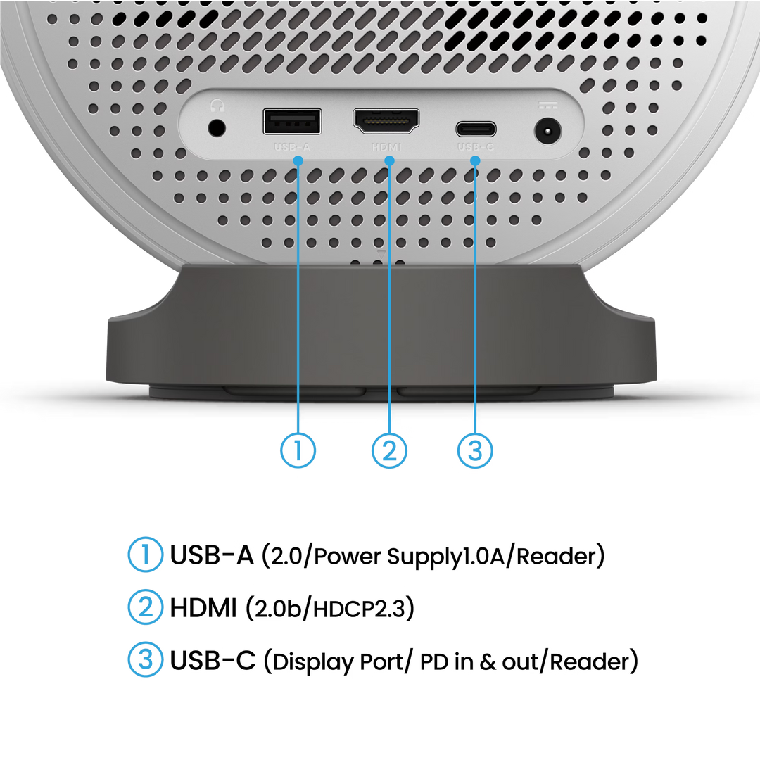BenQ GV50 Portable Laser Projector | Full HD 1080p, Google TV, 500 ANSI Lumens, Smart Ceiling Projection