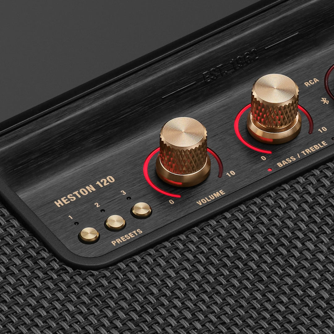 Marshall Heston 120 Dolby Atmos Soundbar | Premium Home Theater Audio System