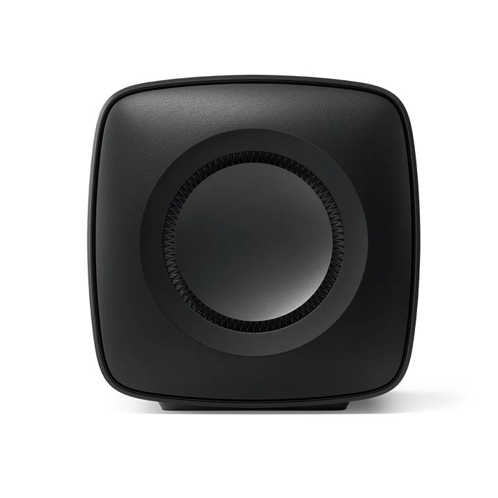 KEF KC62 Compact Subwoofer | 1000W Force-Cancelling Active Subwoofer with Uni-Core® Technology
