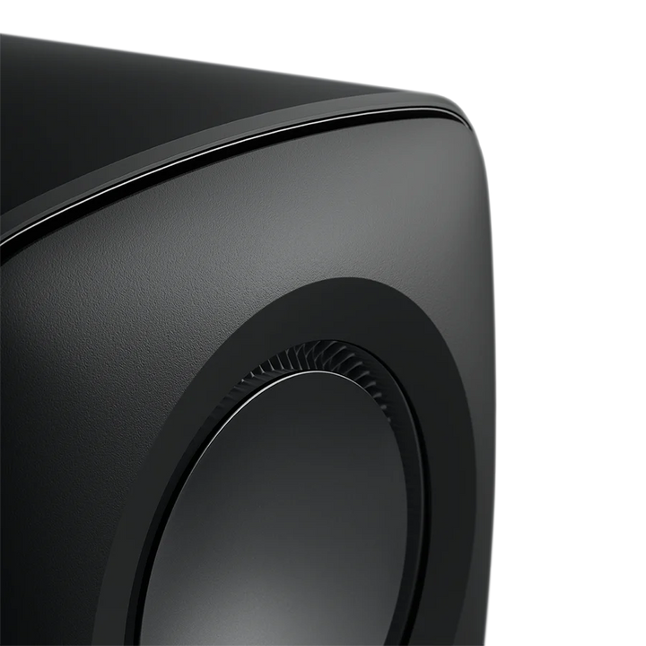 KEF KC62 Compact Subwoofer | 1000W Force-Cancelling Active Subwoofer with Uni-Core® Technology