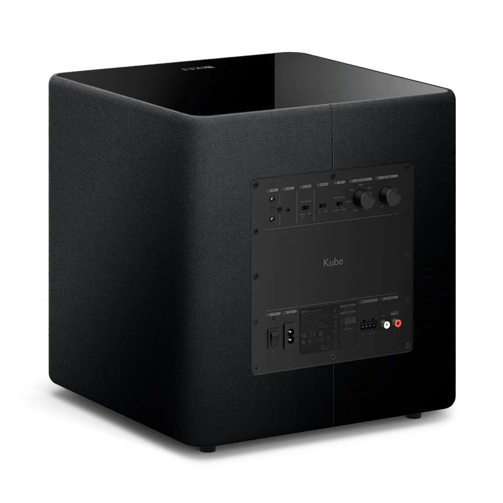 KEF Kube 10 MIE Active Subwoofer | 300W Powered 10-Inch Subwoofer with Music Integrity Engine®