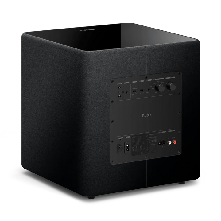KEF Kube 10 MIE Active Subwoofer | 300W Powered 10-Inch Subwoofer with Music Integrity Engine®