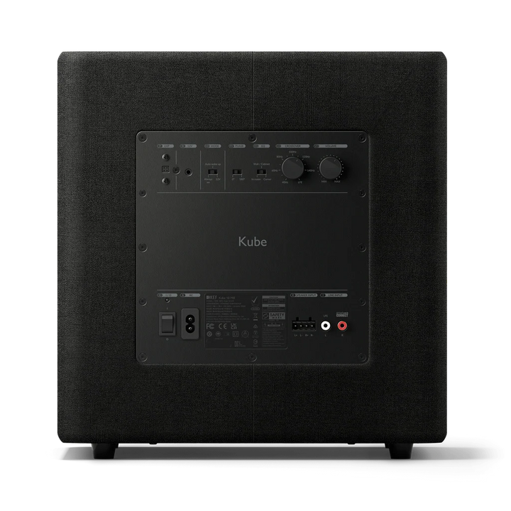 KEF Kube 10 MIE Active Subwoofer | 300W Powered 10-Inch Subwoofer with Music Integrity Engine®