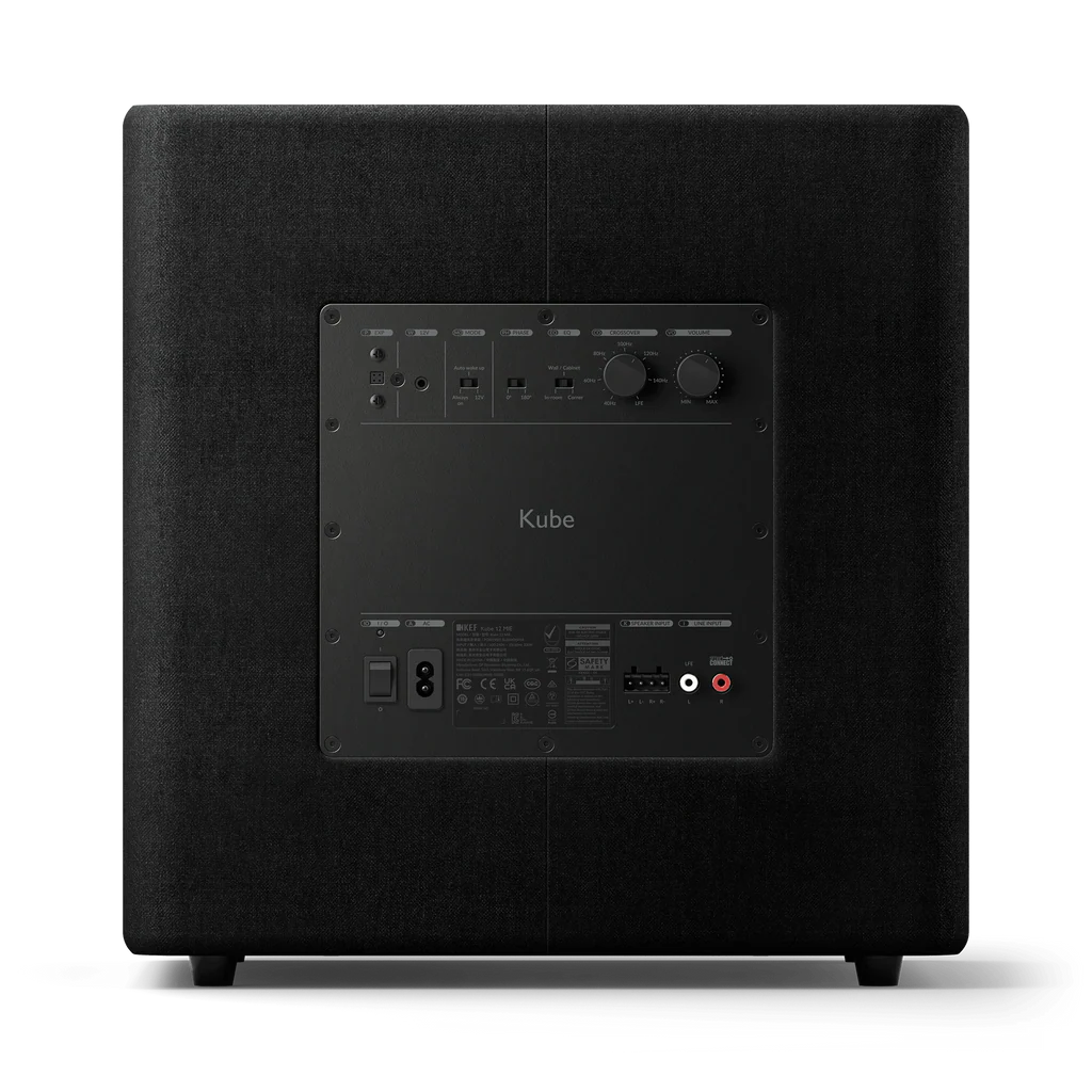 KEF Kube 12 MIE Active Subwoofer | 300W Powered 12-Inch Subwoofer with Music Integrity Engine®