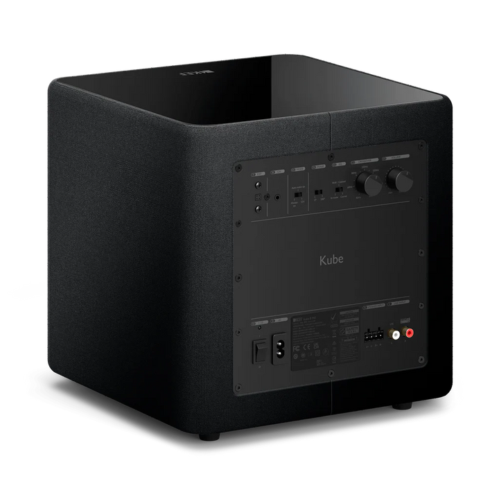 KEF Kube 8 MIE Active Subwoofer | Compact 300W Powered Subwoofer with Music Integrity Engine®