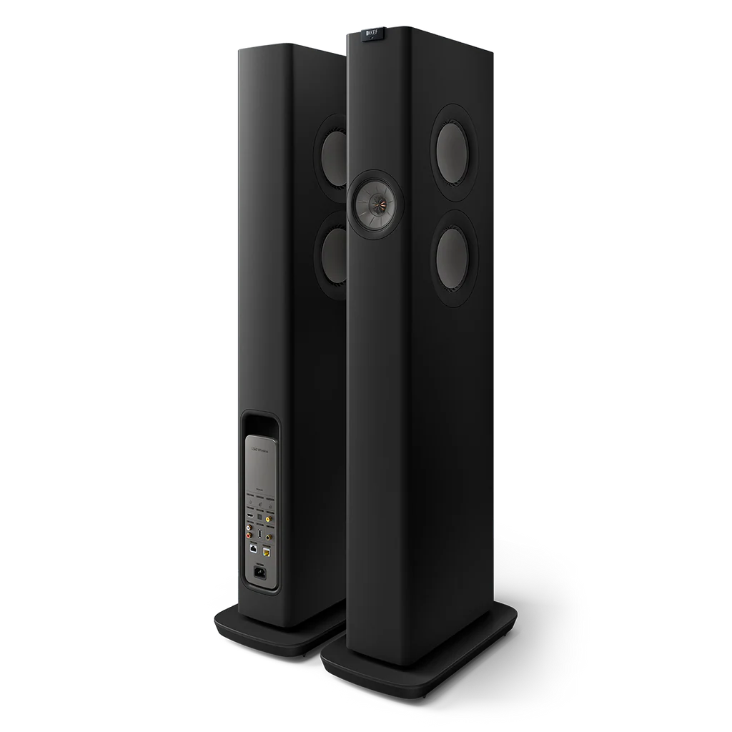 KEF LS60 Wireless Floorstanding Speakers | All-in-One Wireless HiFi System with MAT™ Technology