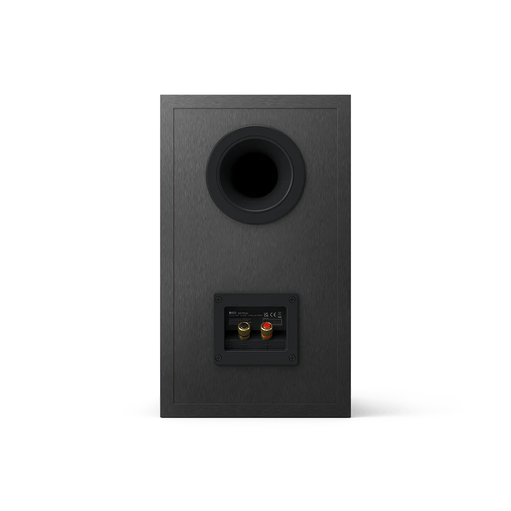 KEF Q3 Meta Bookshelf Speaker | HiFi Stereo Speaker with Metamaterial Absorption Technology (MAT™)