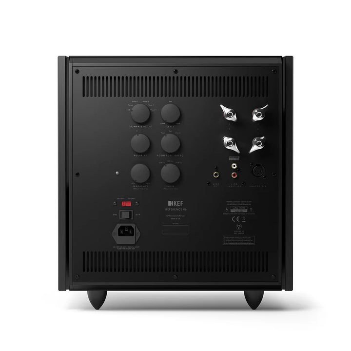KEF Reference 8b Subwoofer | High-Performance Dual Driver Active Subwoofer for Home Theater & HiFi Systems