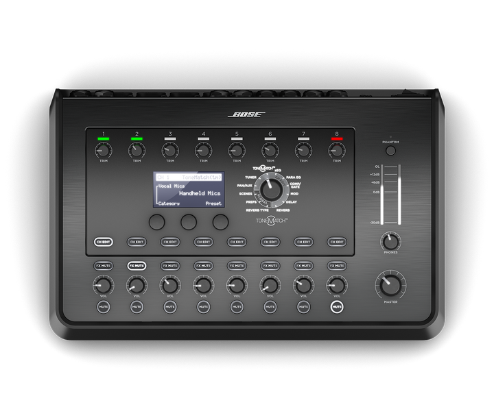 Bose T8S ToneMatch Mixer | 8-Channel Digital Audio Mixer with DSP Effects