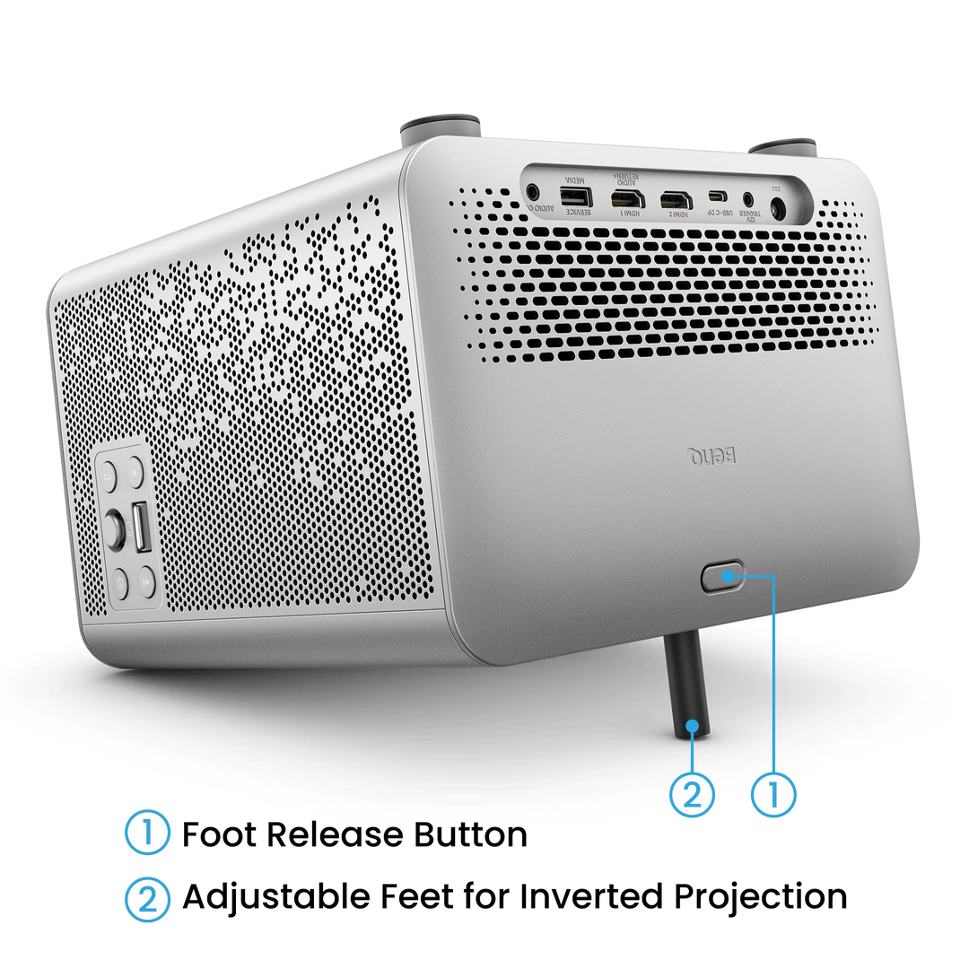 BenQ TK705STi 4K UHD Short Throw Smart Gaming Projector | 3000 ANSI Lumens | Google TV | HDMI 2.1 | 5ms Input Lag | HDR10+