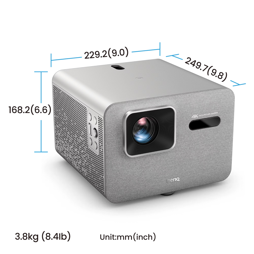 BenQ TK705STi 4K UHD Short Throw Smart Gaming Projector | 3000 ANSI Lumens | Google TV | HDMI 2.1 | 5ms Input Lag | HDR10+