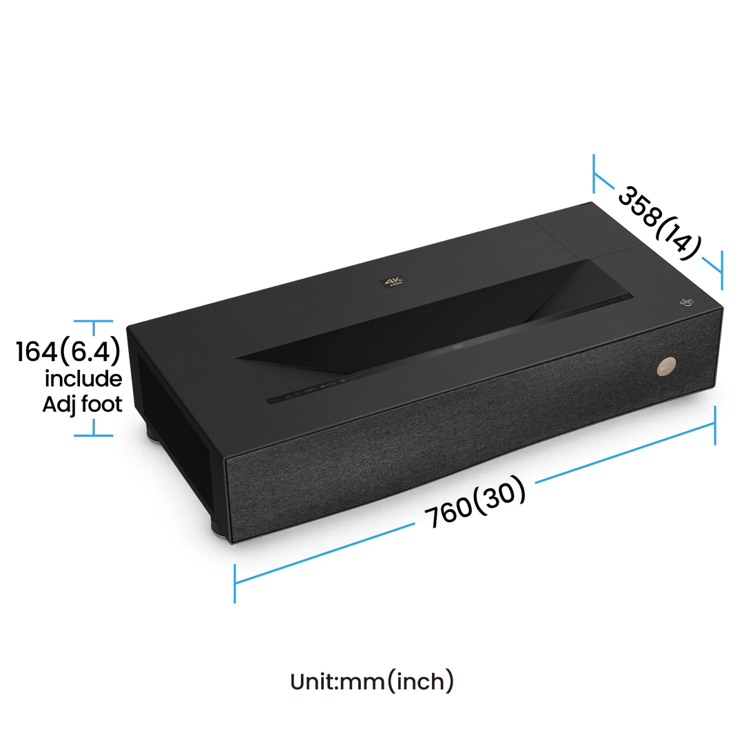 BenQ V5010i 4K RGB Laser TV Projector | Ultra Short Throw Home Cinema Projector
