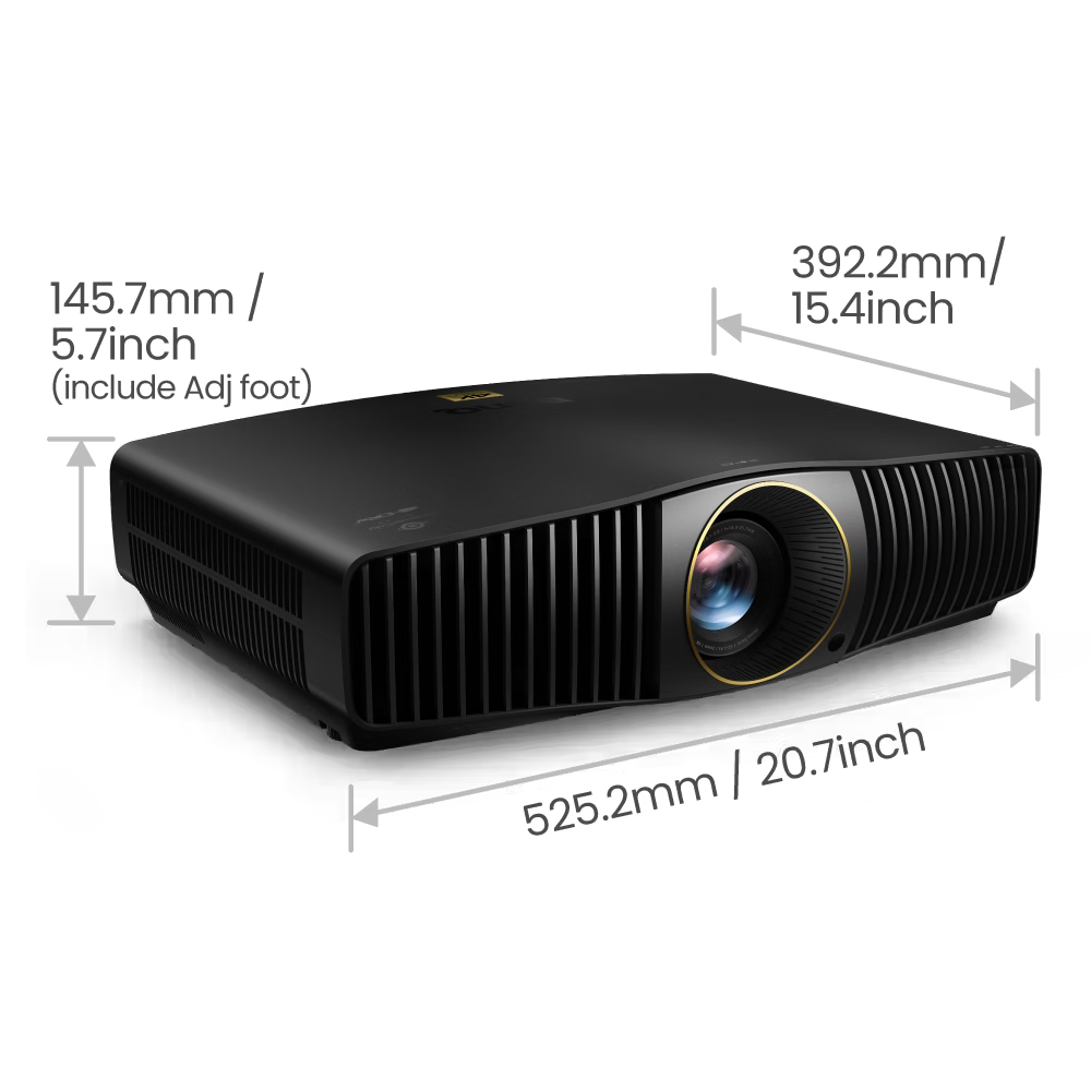BenQ W5800 4K UHD Laser Projector | HDR-PRO Home Theater Projector